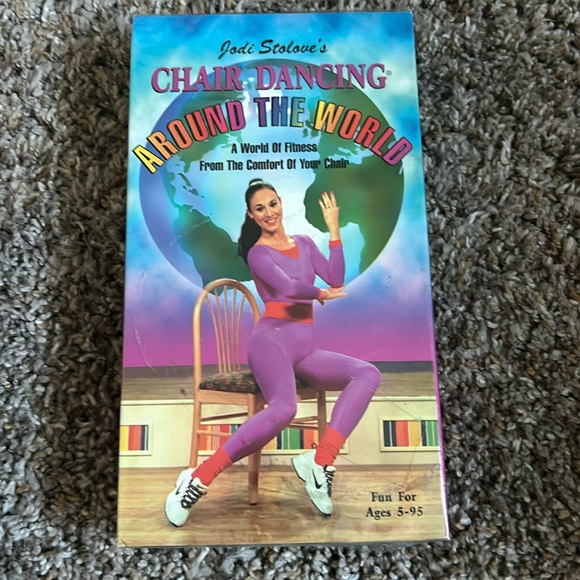 New VHS Chair Dancing Around The World. A World of Fitness - Picture 1 of 1